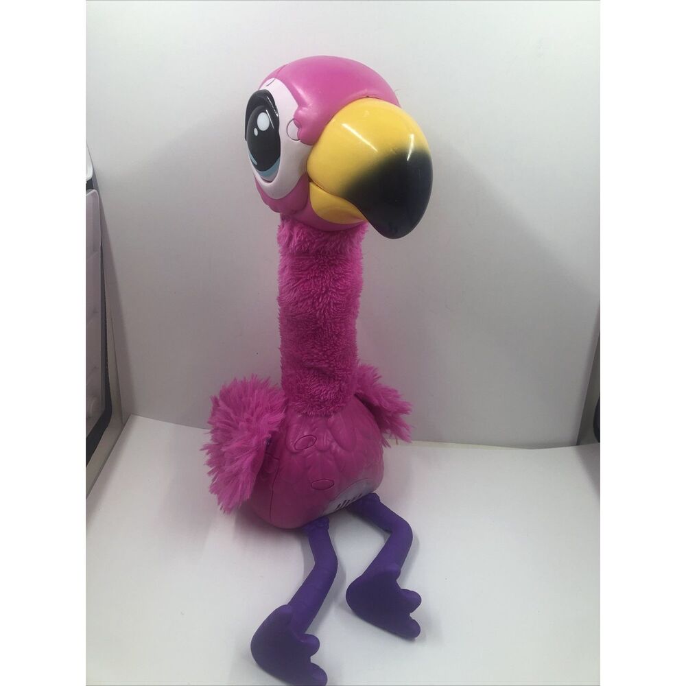 Little Live Pets "Gotta Go Flamingo "Mimics & Sings "Uh-oh Gotta Go" . Works